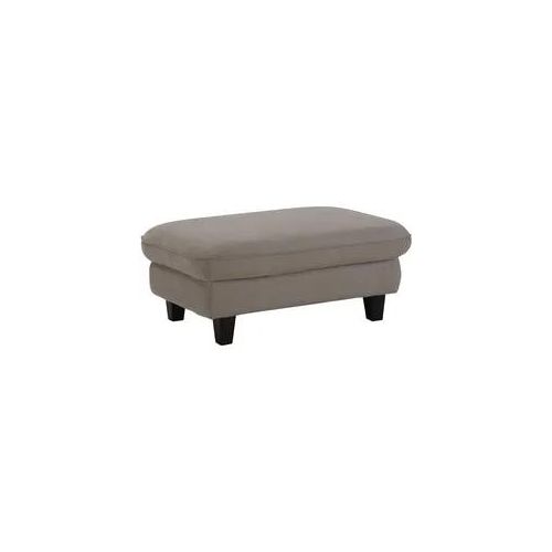 Hocker HOME AFFAIRE "Pilot", mud, B:101cm H:46cm T:65cm, 100% Polyester, Feinstruktur: 75000 Scheuertouren, Struktur 35000 Scheuertouren, Microfaser 40000 Scheuertouren, Hocker, Hocker