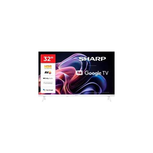 SHARP LED-Fernseher "1T-C32HFx", Energieeffizienz: E (A-G), weiß, 32 ′′, Fernseher