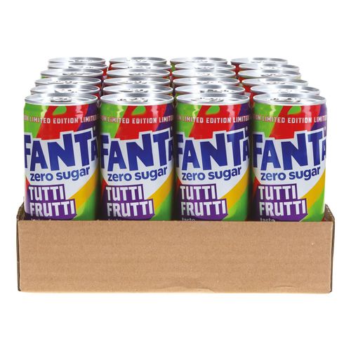 Fanta Tutti Frutti Zero 0,33 Liter Dose, 24er Pack