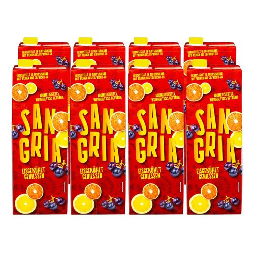 Sangria 7,0 % vol 1,5 Liter, 8er Pack