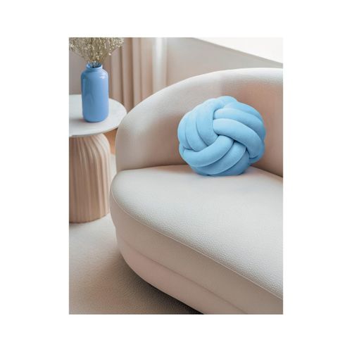 Dekor Knotenkissen, blau