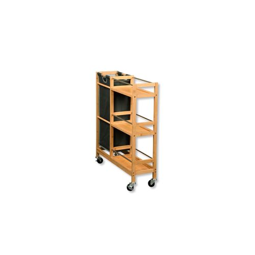KESPER Nischenwagen mit Flaschensammler, Bambus