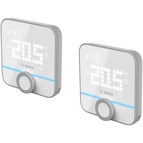 BOSCH Raumthermostat "II (230V) 2erSet", weiß, B:8,6cm H:8,7cm T:3,5cm, Raumthermostate