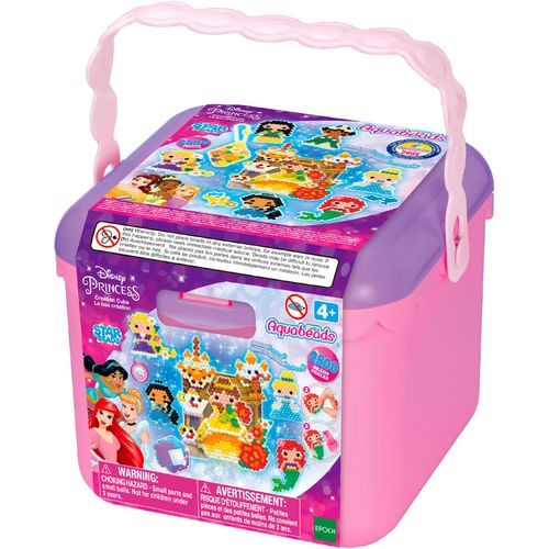 Kreativset AQUABEADS "Kreativwürfel Prinzessin", bunt, Kreativsets, Kinder