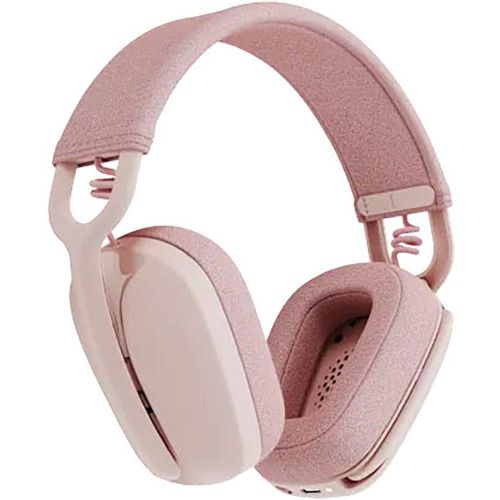 LOGITECH Kopfhörer "Zone Vibe 100", rosa, B:19,6cm H:8,5cm T:21,8cm, Kopfhörer, Kopfhörer