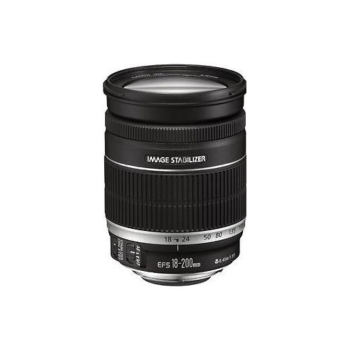 Canon EF-S 18-200 mm F3.5-5.6 IS 72 mm Filtergewinde (Canon EF-S Anschluss) schwarz