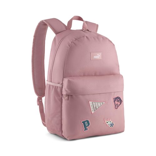 Freizeitrucksack PUMA "PUMA Phase 20 l Patch Rucksack Erwachsene", rosa (rosy outlook pink), Rucksäcke, B/H/T: 30cm x 44cm x 14cm, onesize, Freizeitrucksack, B:30cm H:44cm T:14cm