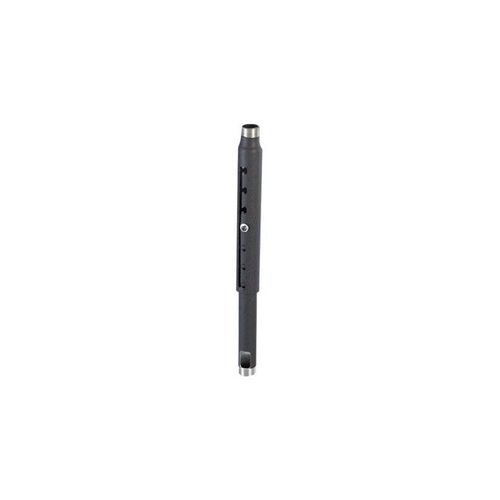 Chief Adjustable Extension Column -18-24" Extension - Black