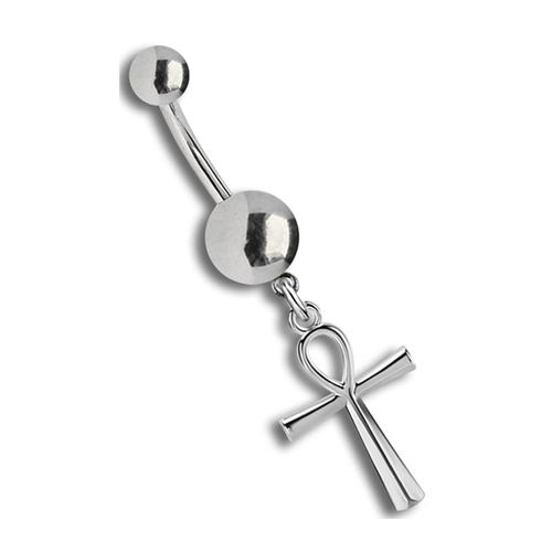 Bauchnabelpiercing ADELIA´S "Piercing Bauchnabelpiercing", silber, Piercings, Damen, onesize, Chirurgiestahl, Geeignet als Bauchpiercing oder Intimpiercing