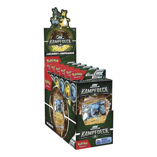 Pokémon Pokémon EX-Kampfdeck Ampharos oder Lucario Kartenspiel
