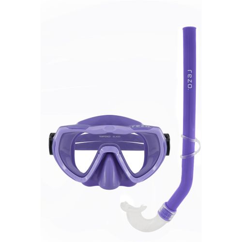 Taucherbrille REZO "Matira", lila (lila, pink), Sportbrillen, mit großem Gesichtsfeld