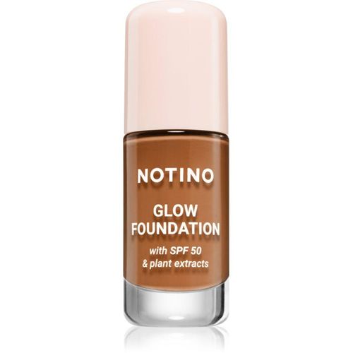 Notino Foundation Glow foundation with SPF 50 & plant extracts Verhelderende Foundation SPF 50 01 Deep Cool 30 ml