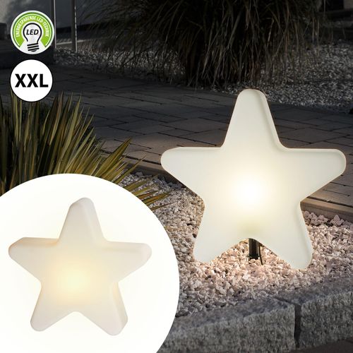 Sternlampe XXL Outdoor mit Steckfuß 75cm Stern Leuchte Lampe Erdspieß Indoor Outdoor Gartenleuchte
