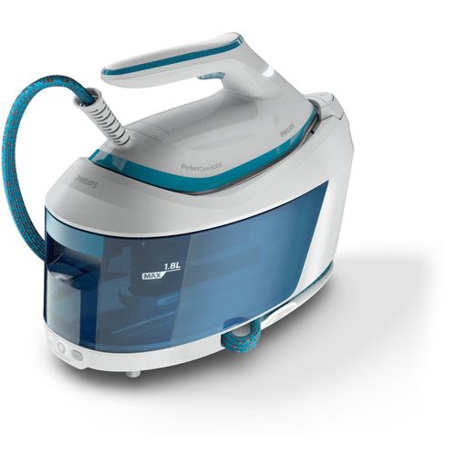 Philips PerfectCare Dampfbügeleisen Serie 6000, 130 g/min, blau (PSG6022/20)