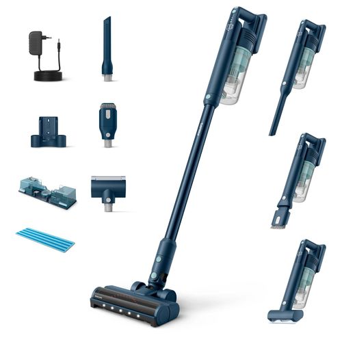Philips Akku-Staubsauger 5000 Series Aqua, 25,2 V, Blau (XC5141/01)