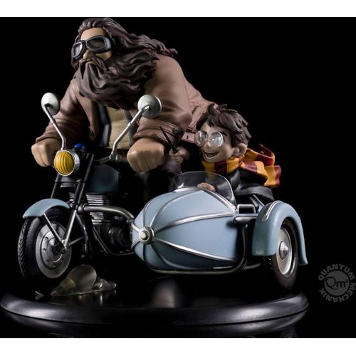 Quantum Mechanix Harry Potter & Rubeus Hagrid Q-Fig MAX Diorama Statue 15 cm QMXHP-0110