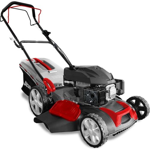 Benzin Rasenmäher mit Antrieb 460 mm Schnittbreite, 3600 W, Mulchfunktion, 60 L Fangkorb