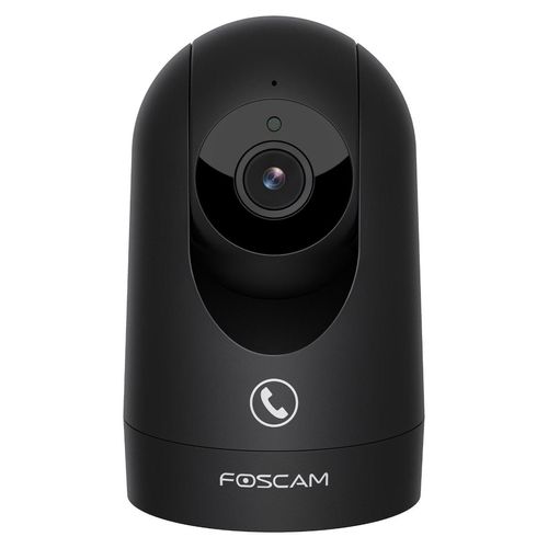 Foscam WiFi R8M 8MP Schwenk-Kamera Mikrowellenradar Schwarz