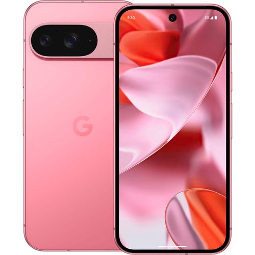 GOOGLE Smartphone "Google Pixel 9, 128 GB", rosa (peony), 128 GB, Mobiltelefone