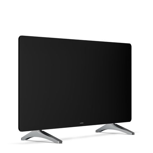 Wonderglass Infrarot-Panel 720 W 3 - 7 m² Modernes Glas-Design 120 cm x 68 cm Schwarz 720 W