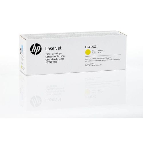 HP Toner CF412XC 410X Gelb Vertrag