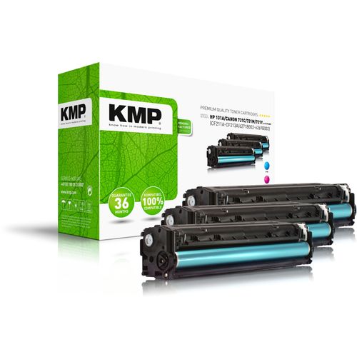 KMP Tonerkartusche passend für HP 131A CF211A, CF213A, CF212A Triplepack