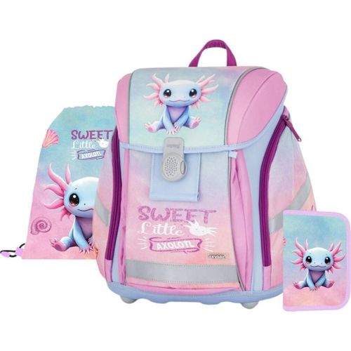 OXYBAG Schulset 3-teilig Premium Light Axolotl