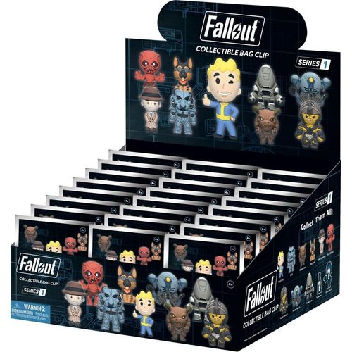 Fallout 3D PVC-Taschenanhänger Serie 1 Display (24)