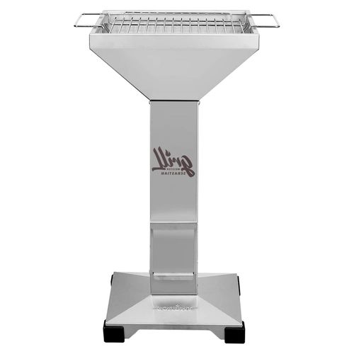 Thüros T2 Edelstahl Holzkohle-Grill mit Namensgravur als Grillgeschenk