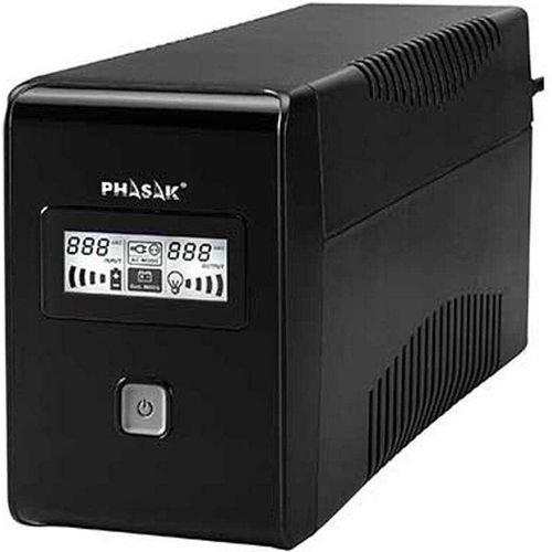 Phasak Esential, Line-Interaktiv, 0,85 kVA, 480 W, Pseudo sine, 220 V, 240 V