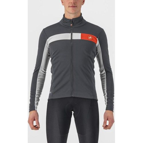 CASTELLI Fahrrad-Thermojacke - MORTIROLO 6S - Grau M