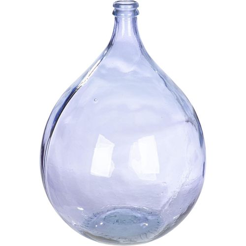 Bodenvase GILDE "Bodenvase rund Cordoba", flieder, B:40cm H:56cm T:40cm Ø:40cm, Glas, Vasen
