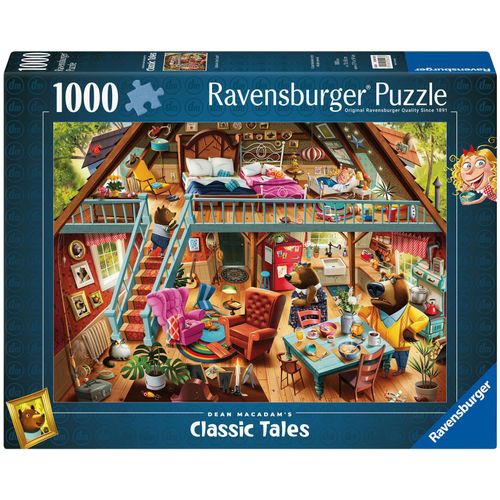 Puzzle RAVENSBURGER "Dean Mac Adam: Das Märchen von Goldlöckchen", bunt, Puzzles, KinderB:70cm H:50cm, Pappe, Motiv, Made in Germany, B:70cm H:50cm