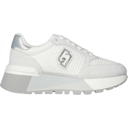 Liu Jo Grey Sneakers mit Wildlederdetails – 40