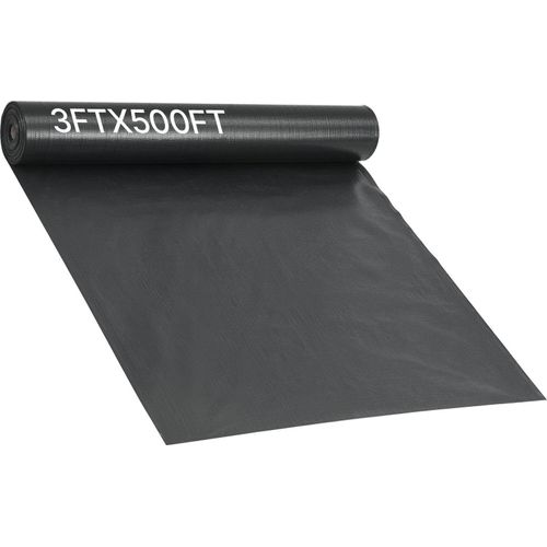 Erosionsschutzzaun - Schlammzaun / Sedimentzaun - 0,91 x 152,4 m - Robustes Polypropylengewebe - Industriequalität - Für Sedimentrückhaltung - Für Baustellen