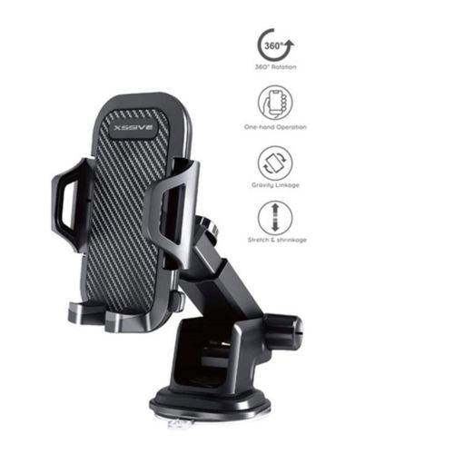 Universal Autohalterung mit Saugnapf 360° drehbar KfZ Halterung