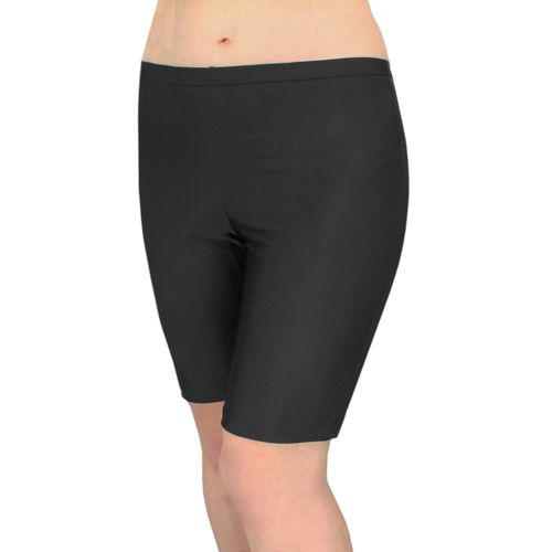 Badehose AQUARTI "Badehose Damen Schwimmradler Badehose große Größen", Damen, Gr. 54, N-Gr, schwarz, Obermaterial: 80% Polyamid PA. 20% Elasthan EL., Badehosen Badehose