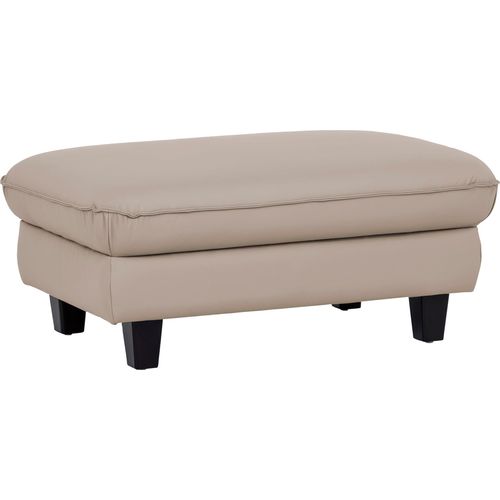 Hocker HOME AFFAIRE "Pilot", sand, B:101cm H:46cm T:65cm, 100% Polyester, Feinstruktur: 75000 Scheuertouren, Struktur 35000 Scheuertouren, Microfaser 40000 Scheuertouren, Hocker, Hocker