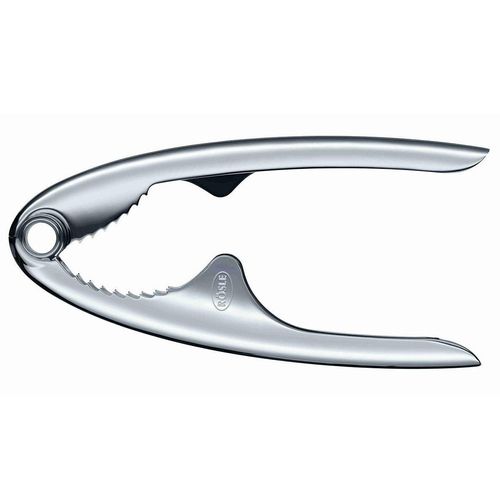 Nussknacker RÖSLE, silber (edelstahlfarben), L:19,5cm, Edelstahl, Nussknacker, für verschiedene Nussarten, Edelstahl 18/10, spülmaschinengeeignet