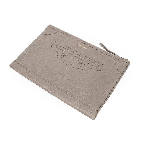 Blackout Zip Clutch Handtas