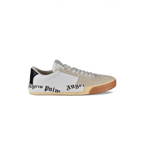 Palm Angels gevulkaniseerde sneakers wit