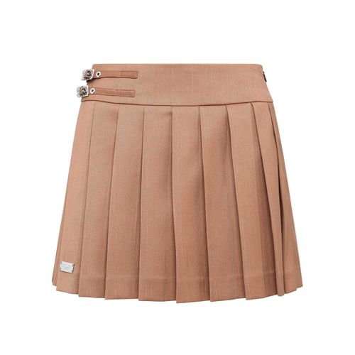 Plisse Mini Skirt
