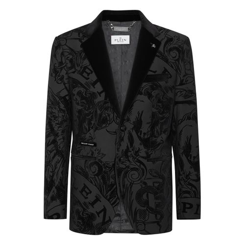 Einknopf-Blazer Slim Fit