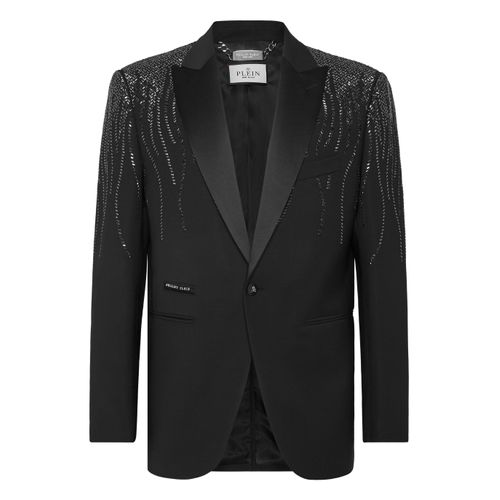 Einknopf-Blazer Slim Fit