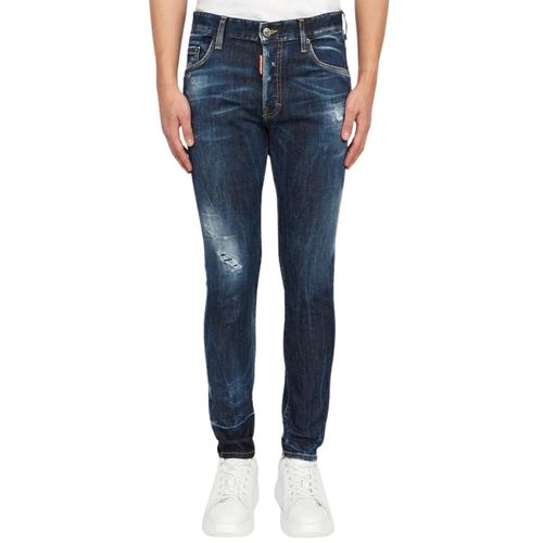 Dsquared2 Super Twinky Jean Schlichte blaue Jeans