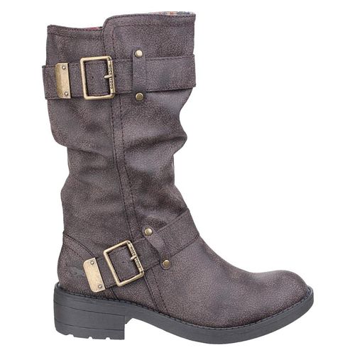 Rocket Dog Dames/dames Trumble Faux Leather Biker Laarzen (Bruin)