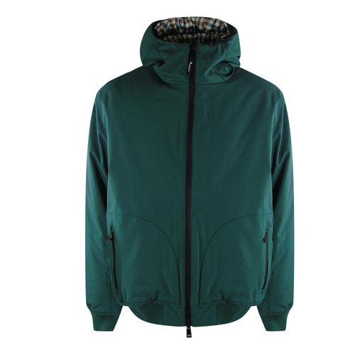 Aquascutum Active - Jägergrüne Jacke Mit Kapuze