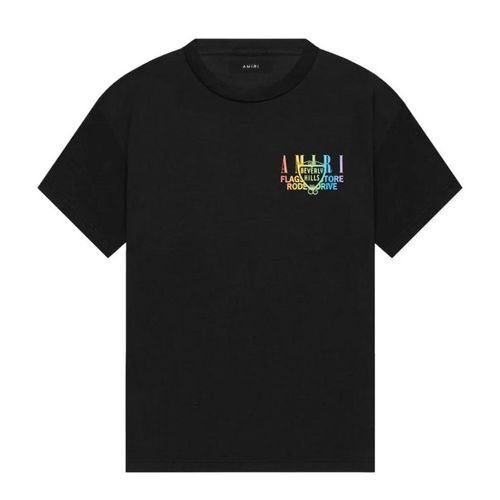 Amiri Xo Beverly Hills Zwart T-shirt