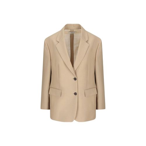 Prada touwkleurige blazer
