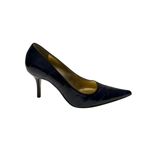 Dolce & Gabbana Cardinale 60 Pumps in Zwart Eel Leder